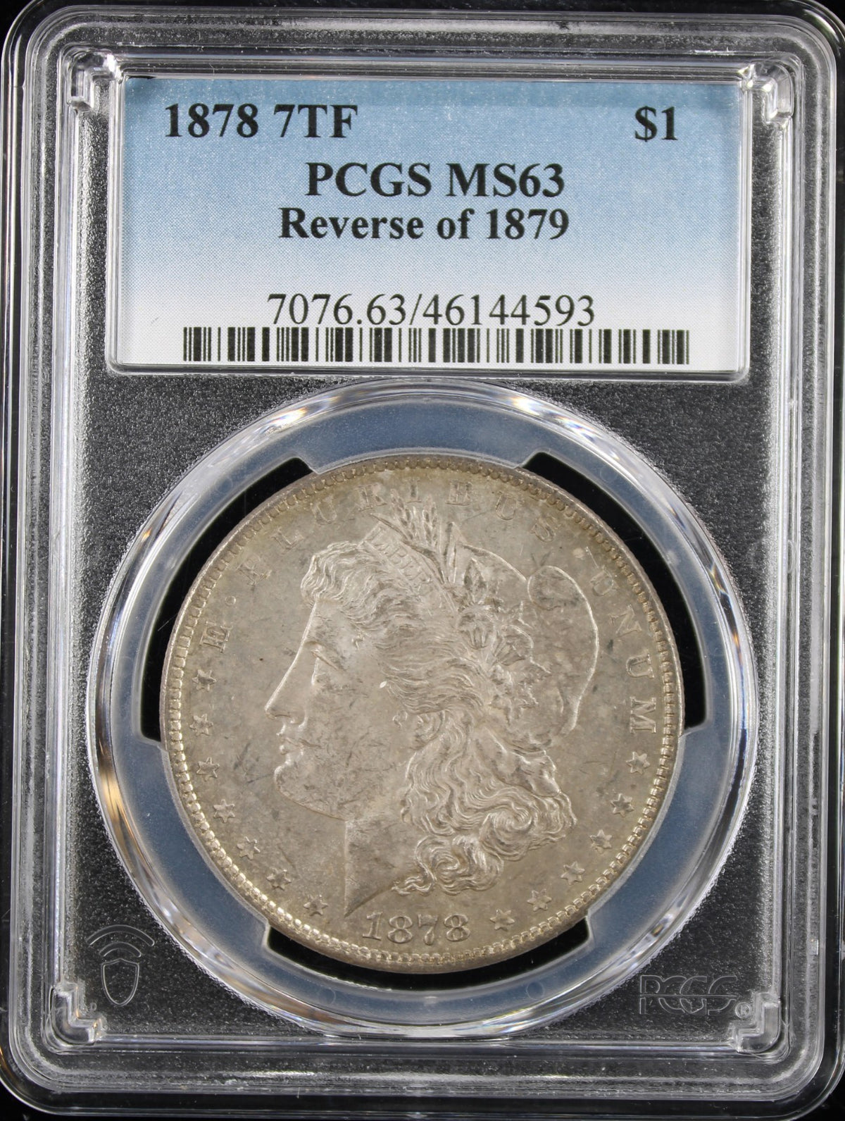 1878 7TF $1 Morgan PCGS Reverse of 79