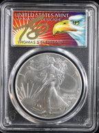 2022 Silver Eagle PCGS MS70 First Strike 1 of 500 Cleveland Signed
