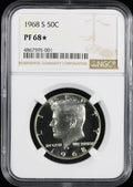 1968-S Kennedy Proof Half Dollar 50c NGC PR68* Star