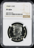 1968-S Kennedy Proof Half Dollar 50c NGC PR68* Star