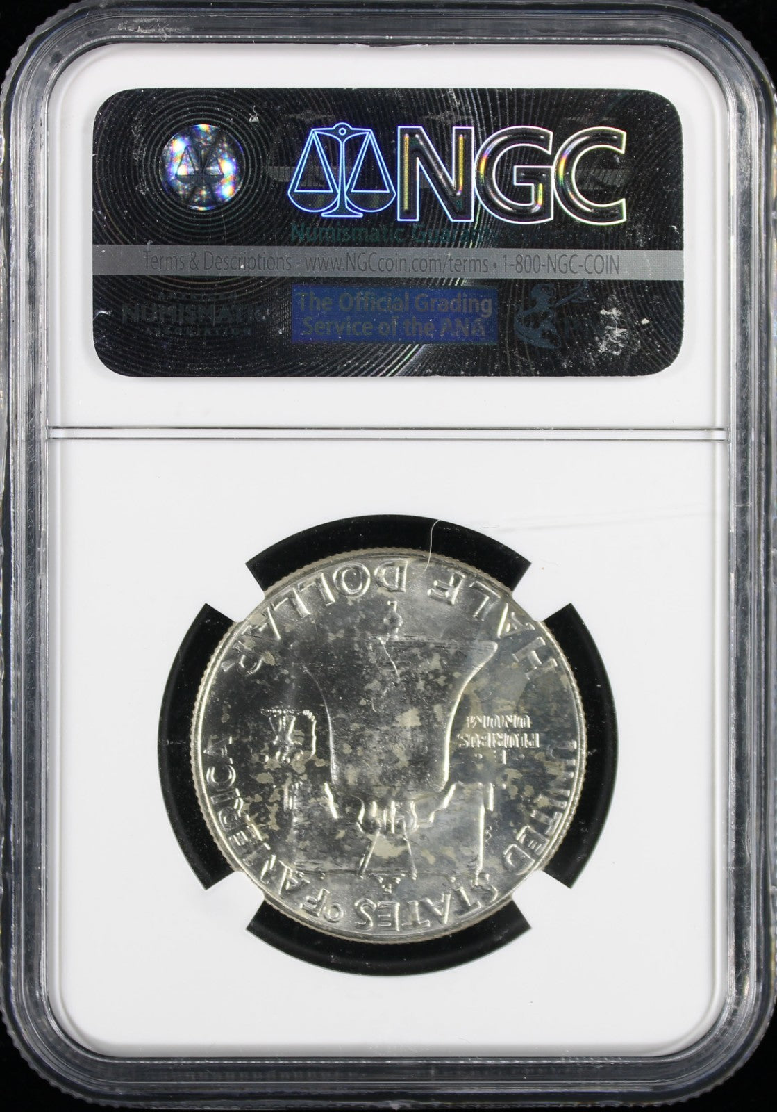 1957 Franklin Half Dollar 50c NGC MS63 FBL