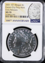2021-CC $1 Morgan NGC MS70