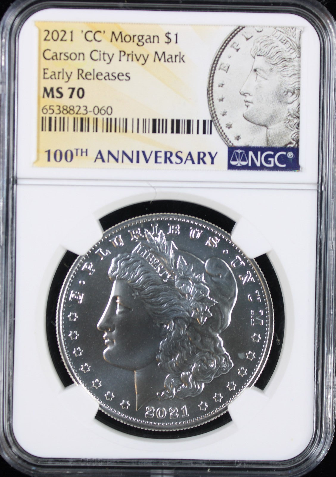 2021-CC $1 Morgan NGC MS70