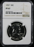 1957 Franklin Proof Half Dollar 50c NGC PF67