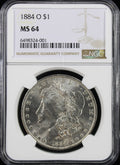 1884-O $1 Morgan NGC MS64