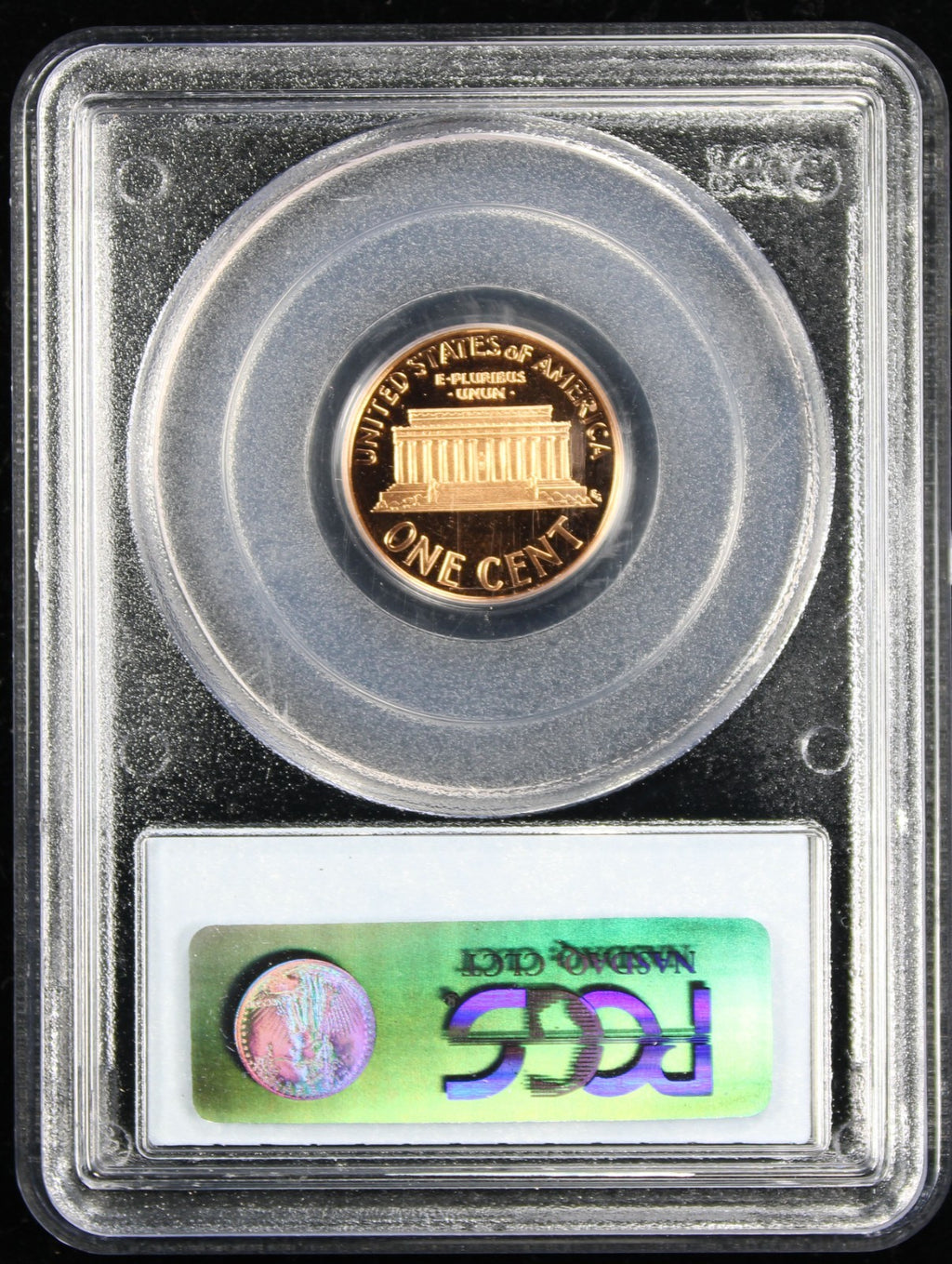 1993-S Proof Lincoln Cent 1c PCGS PR69 Rd RED Deep Cameo