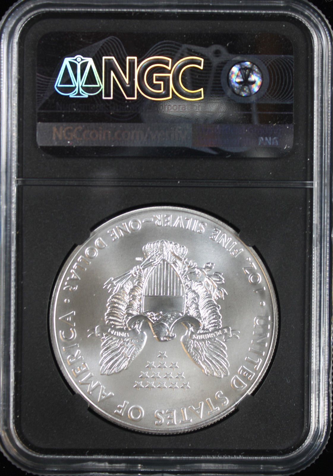 2021 Silver Eagle NGC MS70 Mercanti Signed First Day of Issue Type 1