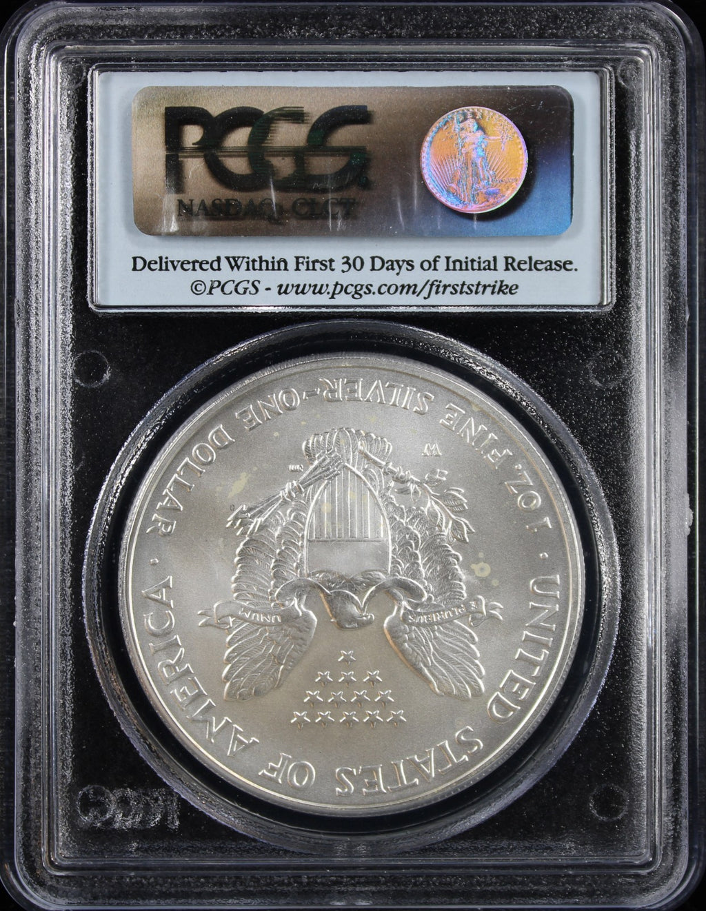 2007-W Silver Eagle PCGS MS70 First Strike