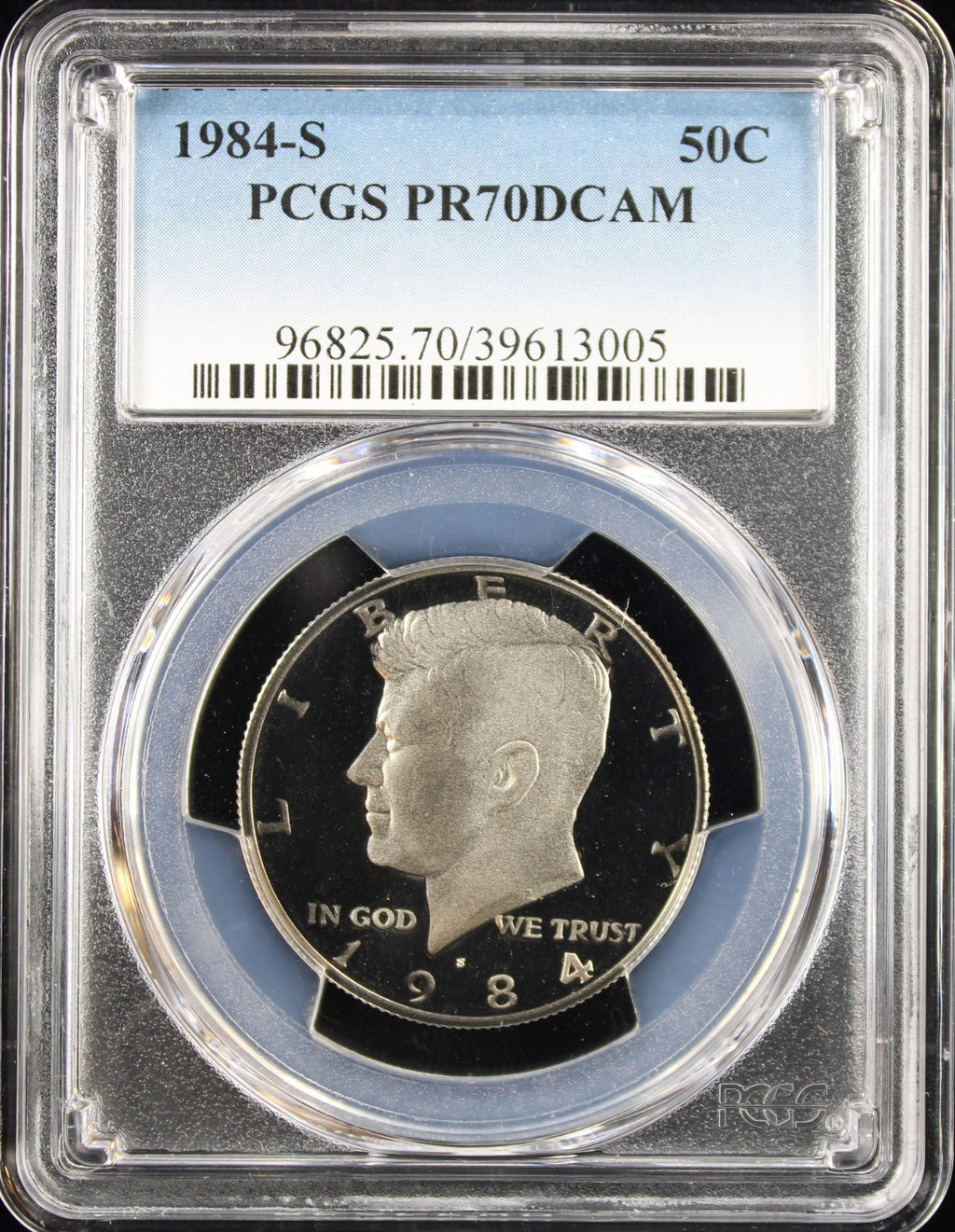 1984-S Kennedy Half Dollar 50c PCGS PR70DCAM