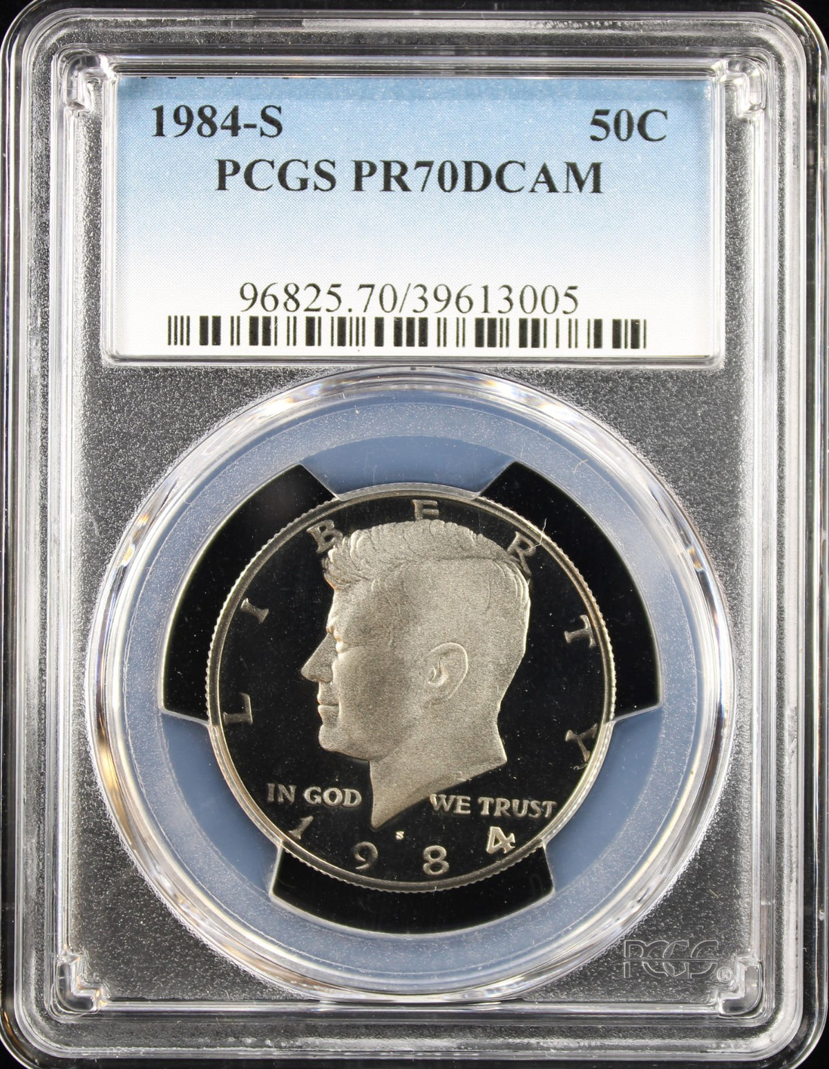 1984-S Kennedy Half Dollar 50c PCGS PR70DCAM