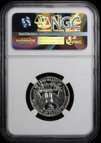 1958 Proof Washington Silver Quarter 25c NGC PF68 Cameo