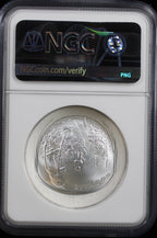 2019 Apollo 11 50th Anniversary Astronaut Scholarship Foundation $1 NGC MS70