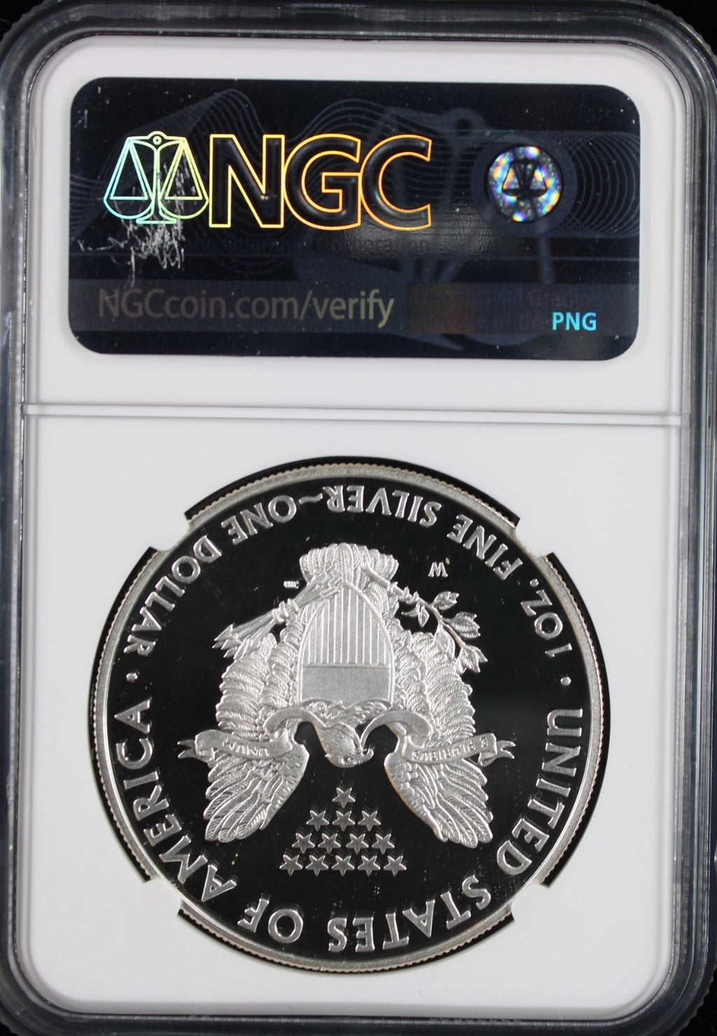 2008-W Silver Eagle NGC PR70UCAM Mercanti Signed