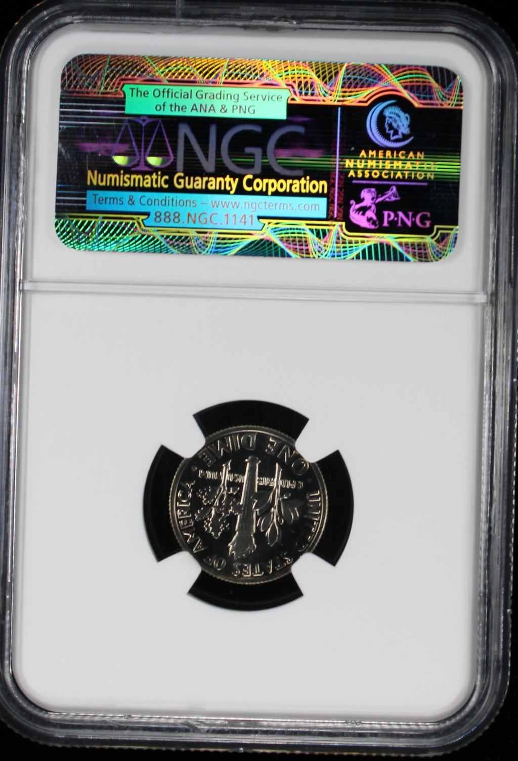 1970-S Proof Roosevelt Dime 10c NGC PF68 UC Ultra Cameo