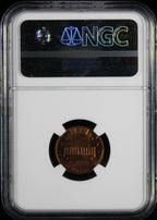 1982 Lincoln Cent 1c NGC Bronze Large Date MS65 RB