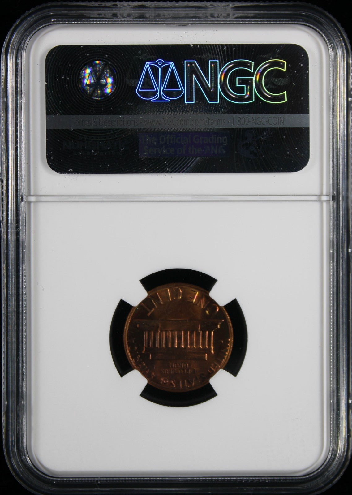 1982 Lincoln Cent 1c NGC Bronze Large Date MS65 RB
