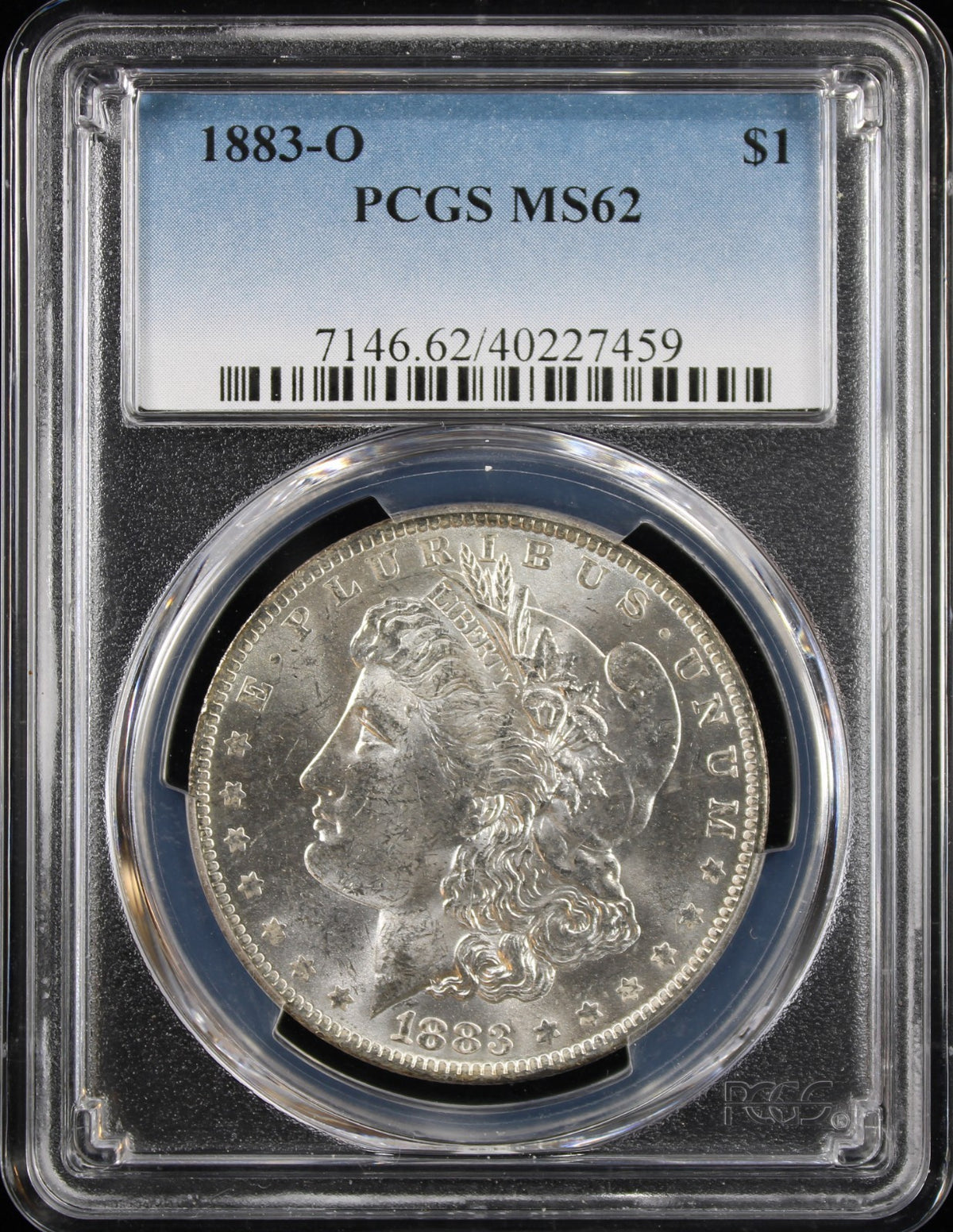 1883-O $1 Morgan PCGS MS62