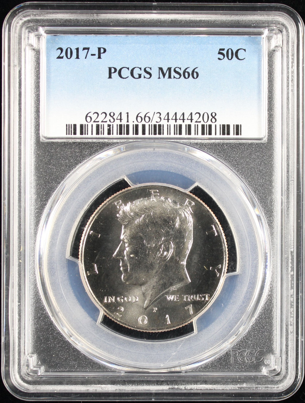 2017-P Kennedy Half Dollar 50c PCGS MS66