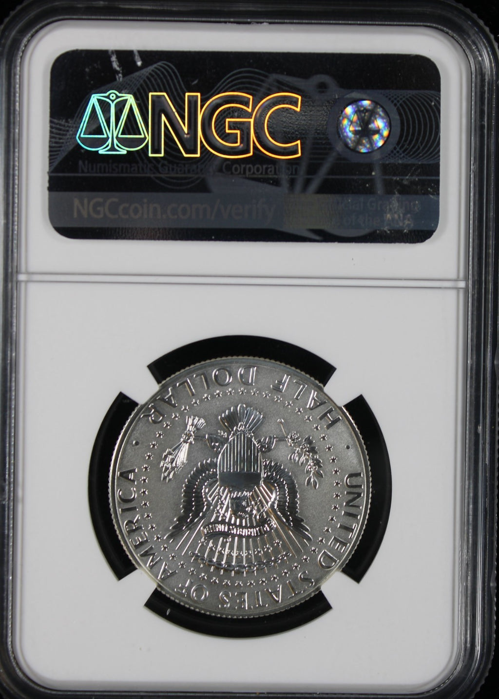 2018-S Kennedy Reverse Proof NGC Light Finish PF 70 Rev PF