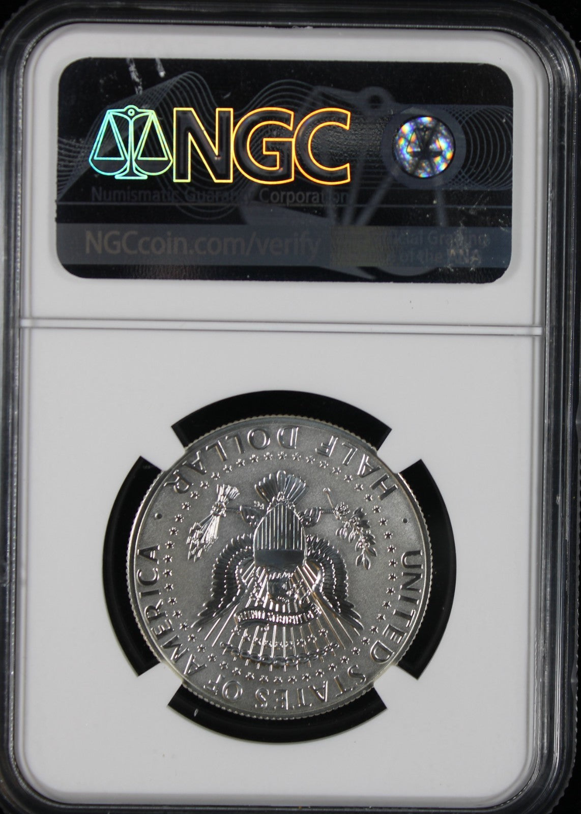 2018-S Kennedy Reverse Proof NGC Light Finish PF 70 Rev PF