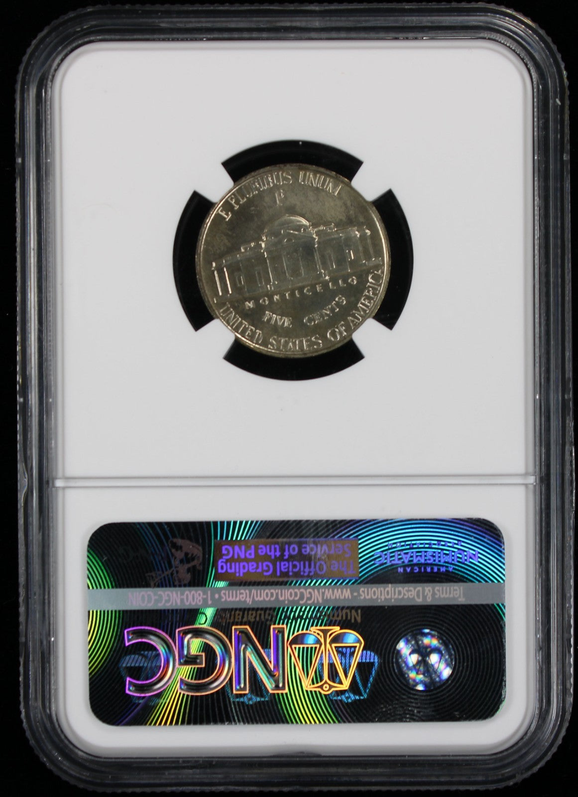 1942-P Jefferson Proof War Nickel 5c NGC PF67