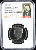 1977-S Kennedy Proof Half Dollar 50c NGC PR69 Ultra Cameo
