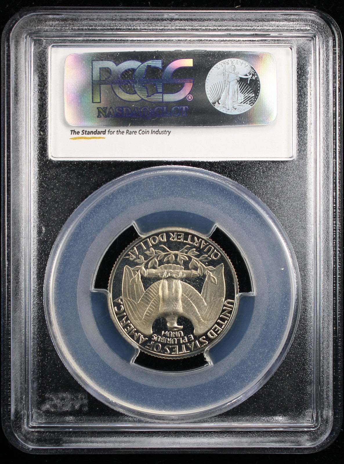 1985-S Proof Washington Quarter 25c PCGS PR70 DCAM Deep Cameo