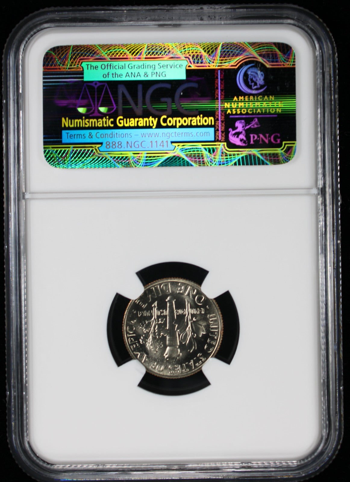 1965  Roosevelt Dime 10c NGC  MS68 FT  SMS Special Mint Set Full Bands