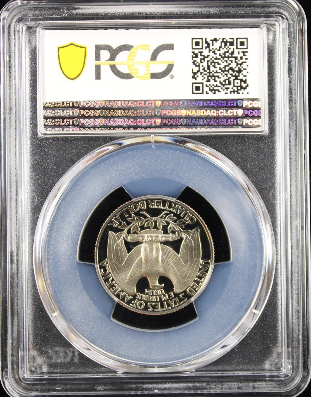 1987-S Proof Washington Quarter 25c PCGS PR70DCAM