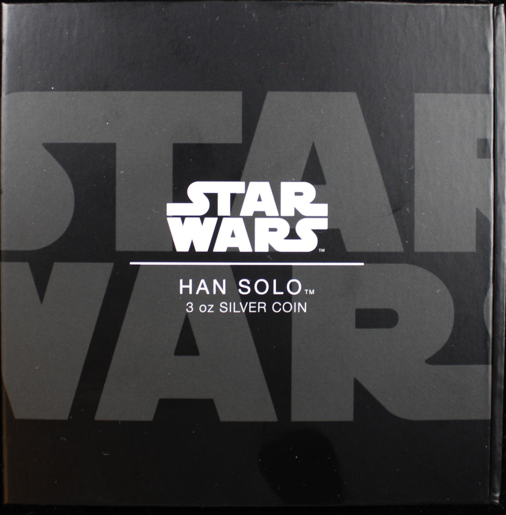 2023 Star Wars Han Solo 3 Oz Silver