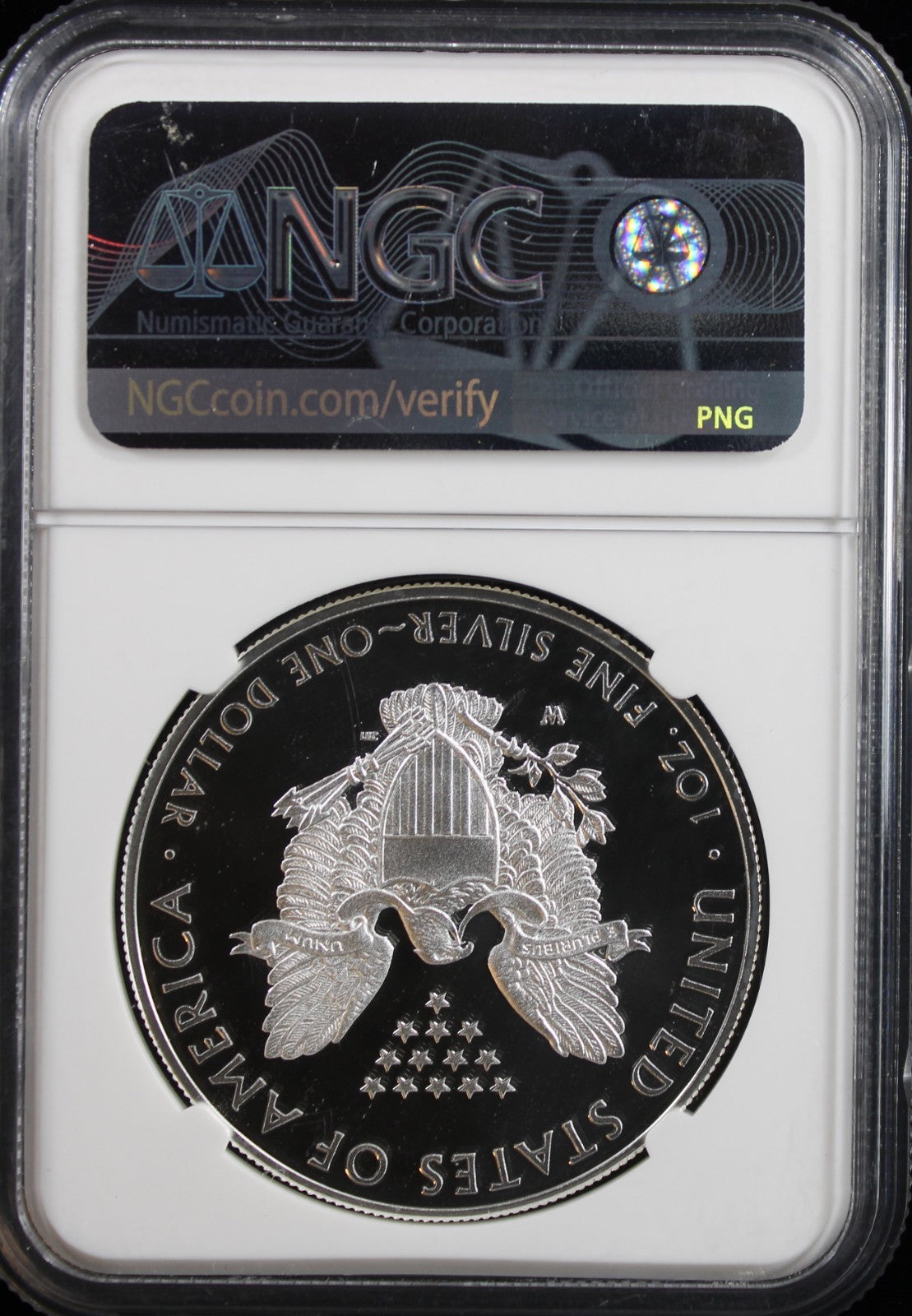 2019-W Silver Eagle PF70 Ultra Cameo NGC Buchanan Signed