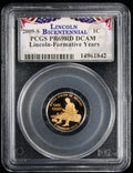 2009-S Proof Lincoln Cent 1c PCGS PR69 Rd RED Deep Cameo Lincoln Formative Years