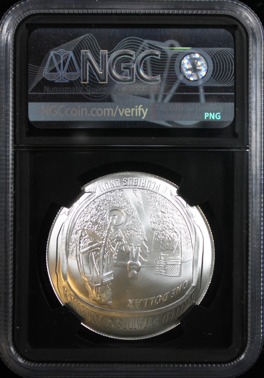 2019 Apollo 11 50th Anniversary Moon Missions Releases $1 NGC MS70