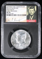 2014-D Kennedy Special Proof Half Dollar 50c NGC SP 70 High Relief