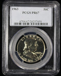 1963 Franklin Proof Half Dollar 50c PCGS PR67