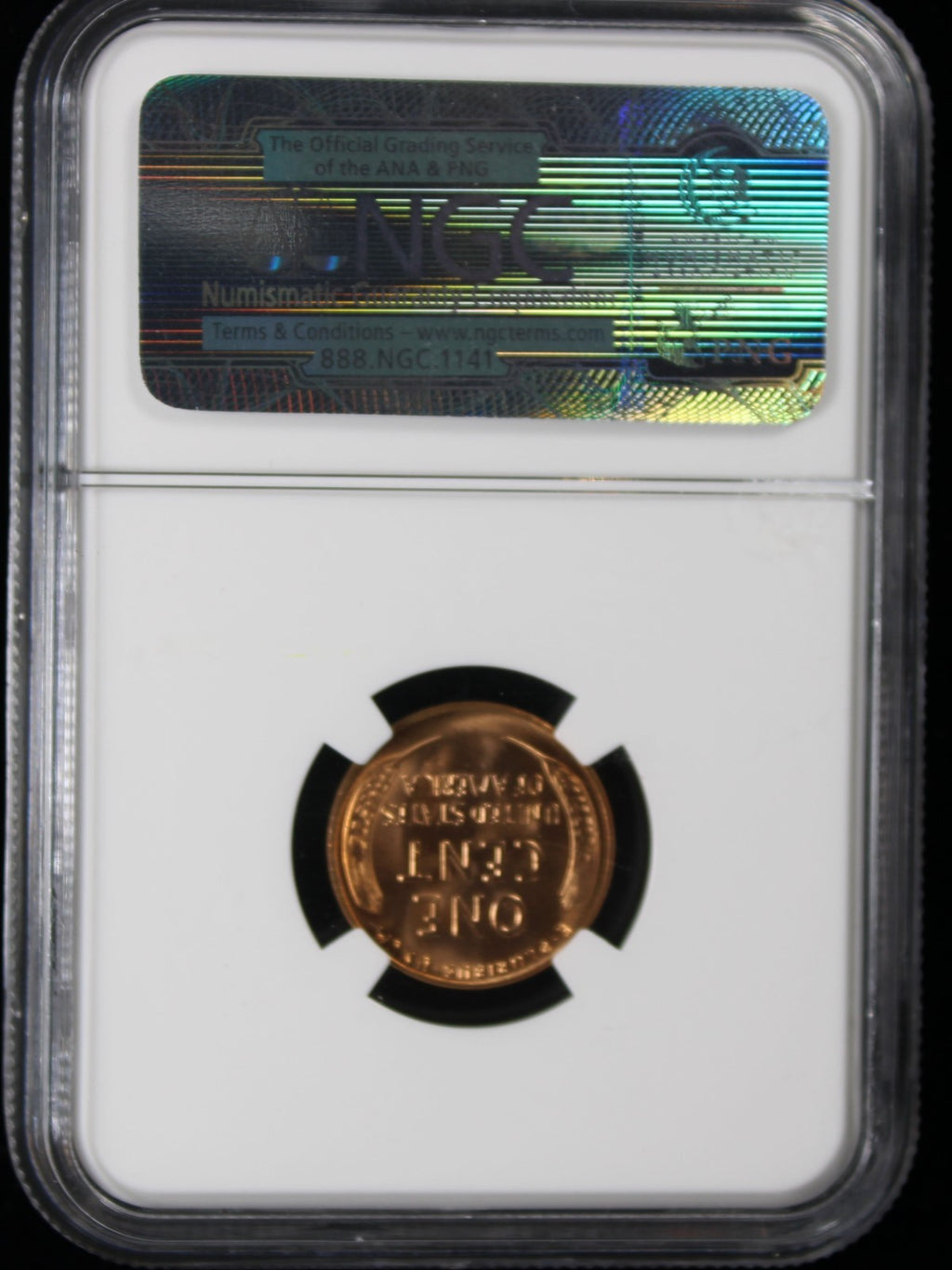 1954-S Wheat Lincoln Cent 1c NGC MS66 RD