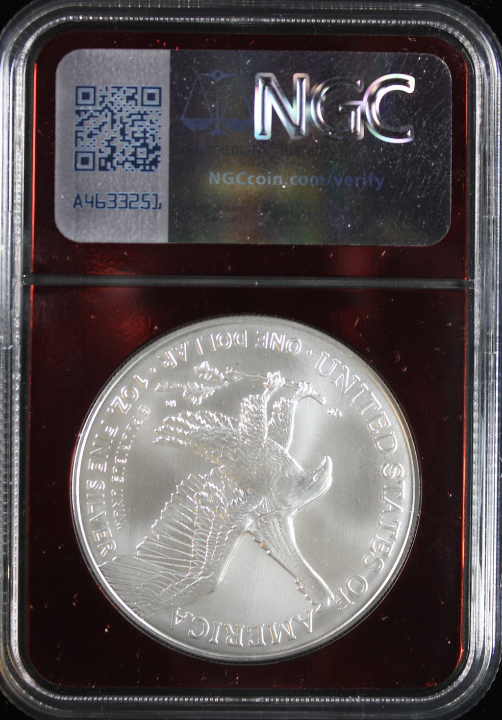 2025-P Silver Eagle NGC MS70 Mercanti Signed First Eagle Privy Release
