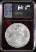 2025-P Silver Eagle NGC MS70 Mercanti Signed First Eagle Privy Release