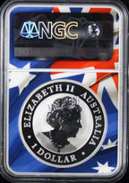 2021-P Australia Wedge-Tailed Eagle MS70 Mercanti Signature NGC FDOI S$1