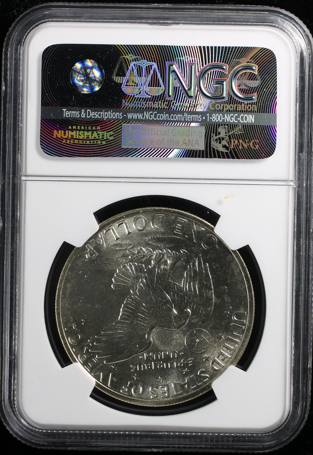 1971-S Eisenhower Silver Dollar $1 NGC MS65 DDO VP-007