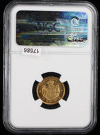 1874 St Sweden 10 Kronor NGC MS65