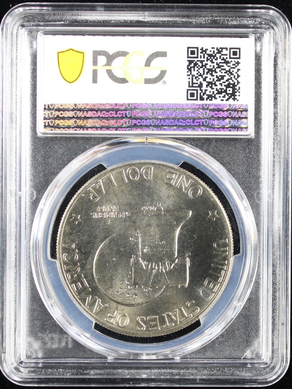 1976-D Eisenhower Clad Dollar Type 2 $1  PCGS MS65
