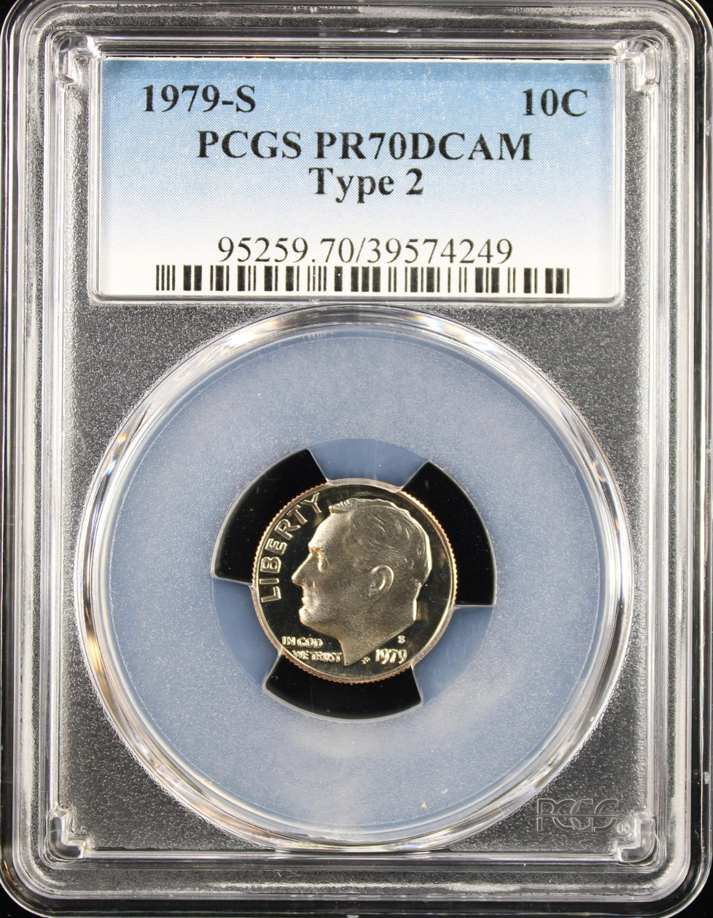 1979-S Type 2 10c PCGS PR70DCAM