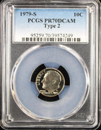 1979-S Type 2 10c PCGS PR70DCAM
