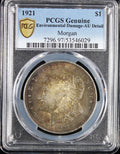 1921 $1 Morgan PCGS AU Detail