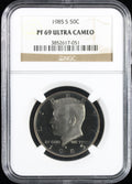 1985-S Kennedy Proof Half Dollar 50c NGC PF 69 Ultra Cameo