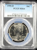 1995-D Kennedy Half Dollar 50c PCGS MS65