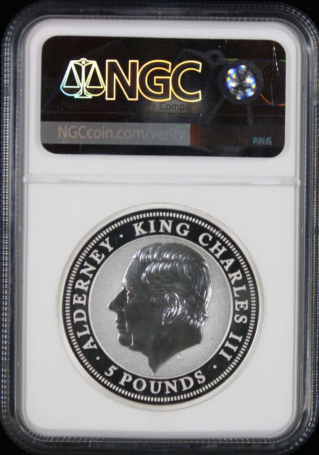 2024 Alderny 5 Pound Bald Eagle NGC PF70 Ultra Cameo