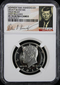 2014 Kennedy Proof High Relief Half Dollar 50c NGC PF 70 Ultra Cameo