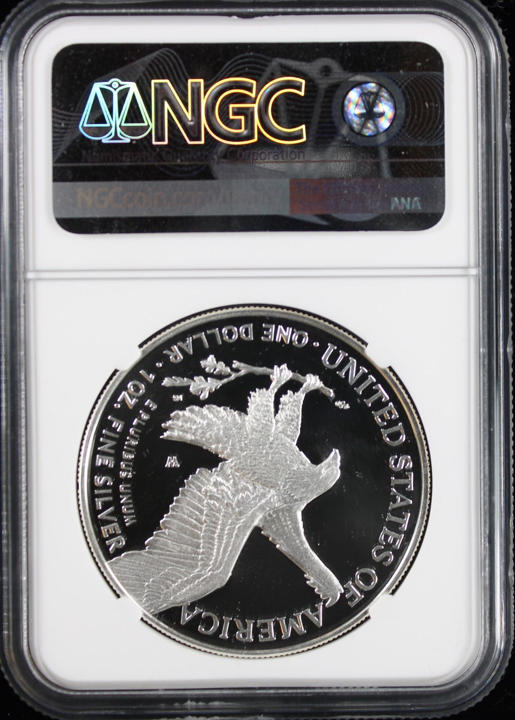2023-W Silver Eagle NGC PR70UCAM Guadisoso Signed Advance Releases